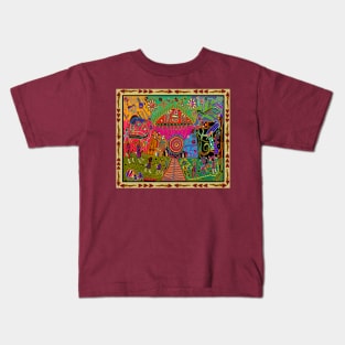 Shaman Tribal Spirits Dreaming Kids T-Shirt